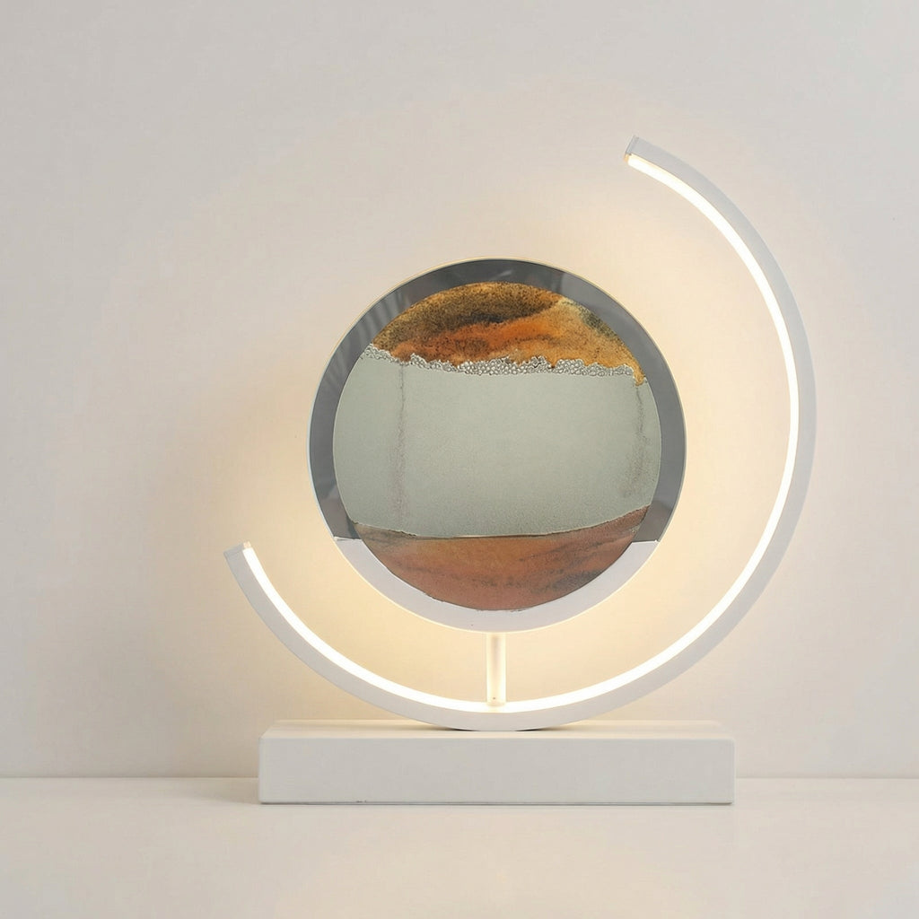 3D Quicksand Art Table Lamp 2
