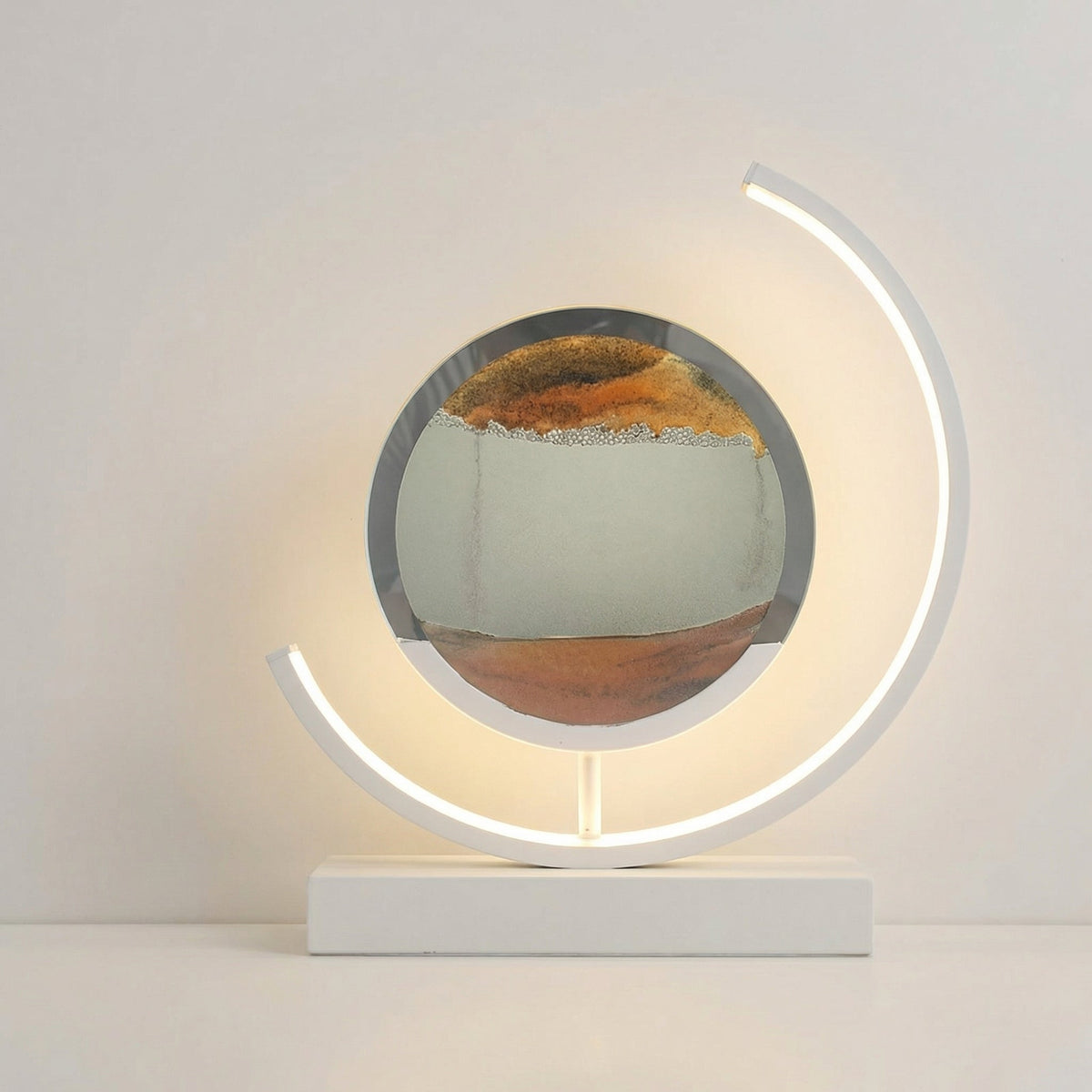 3D Quicksand Art Table Lamp 2