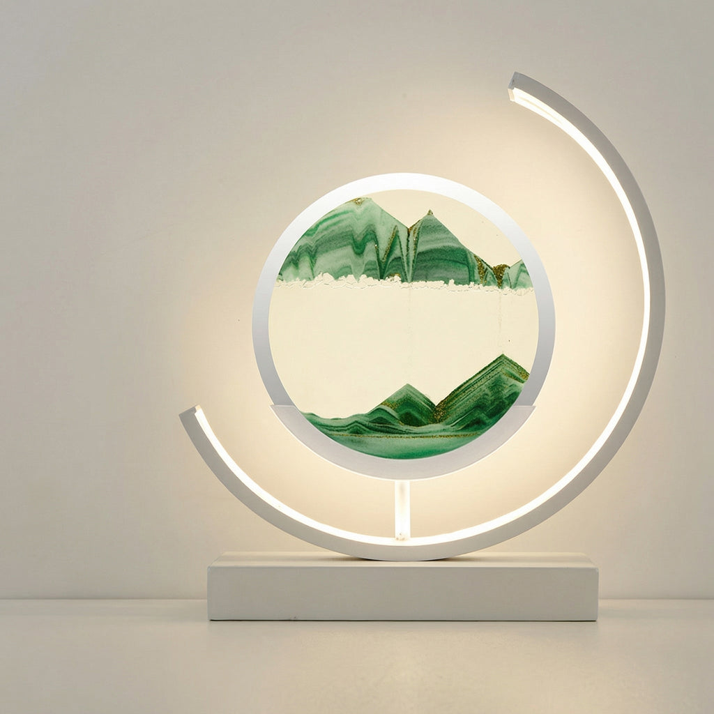 3D Quicksand Art Table Lamp 3
