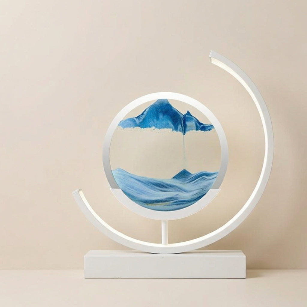 3D Quicksand Art Table Lamp 4