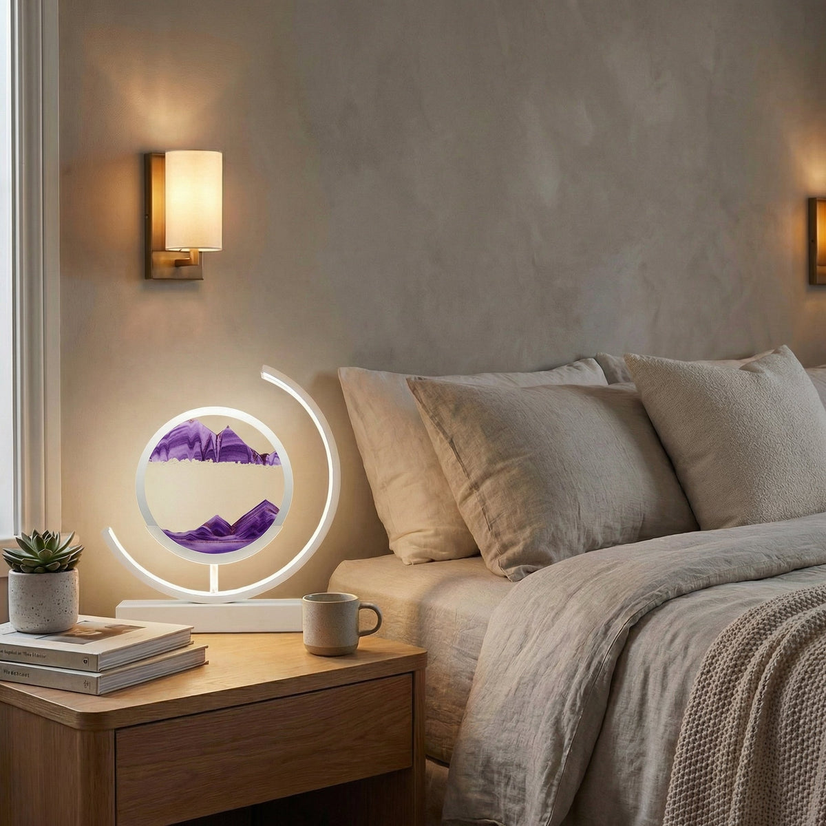 3D Quicksand Art Table Lamp 8