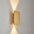 Brushed Aluminum Up Down Wall Lamp 0