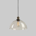 Industrial Dome Glass Pendant Light 0