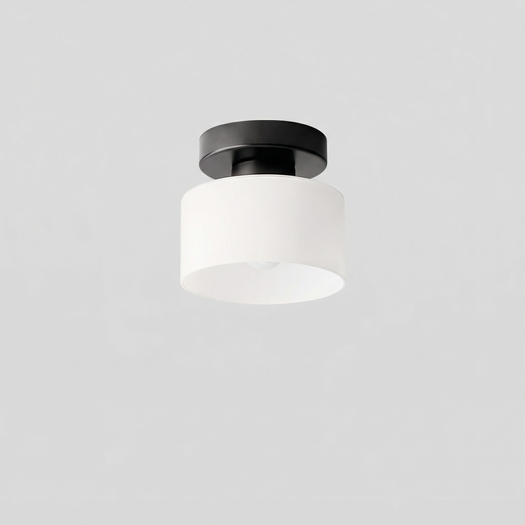 Modern Amber Glass Ceiling Light 0