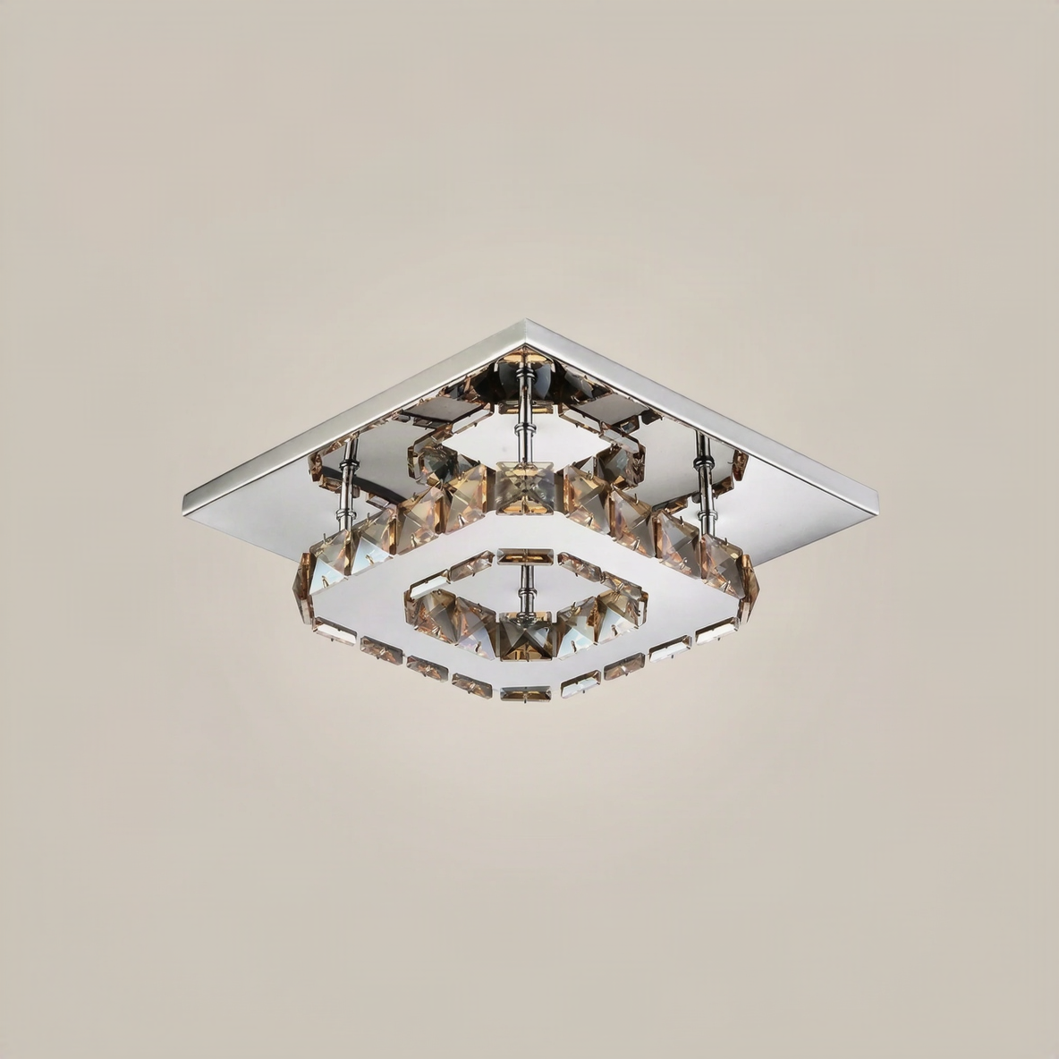 Modern LED Crystal Ceiling Light 0
