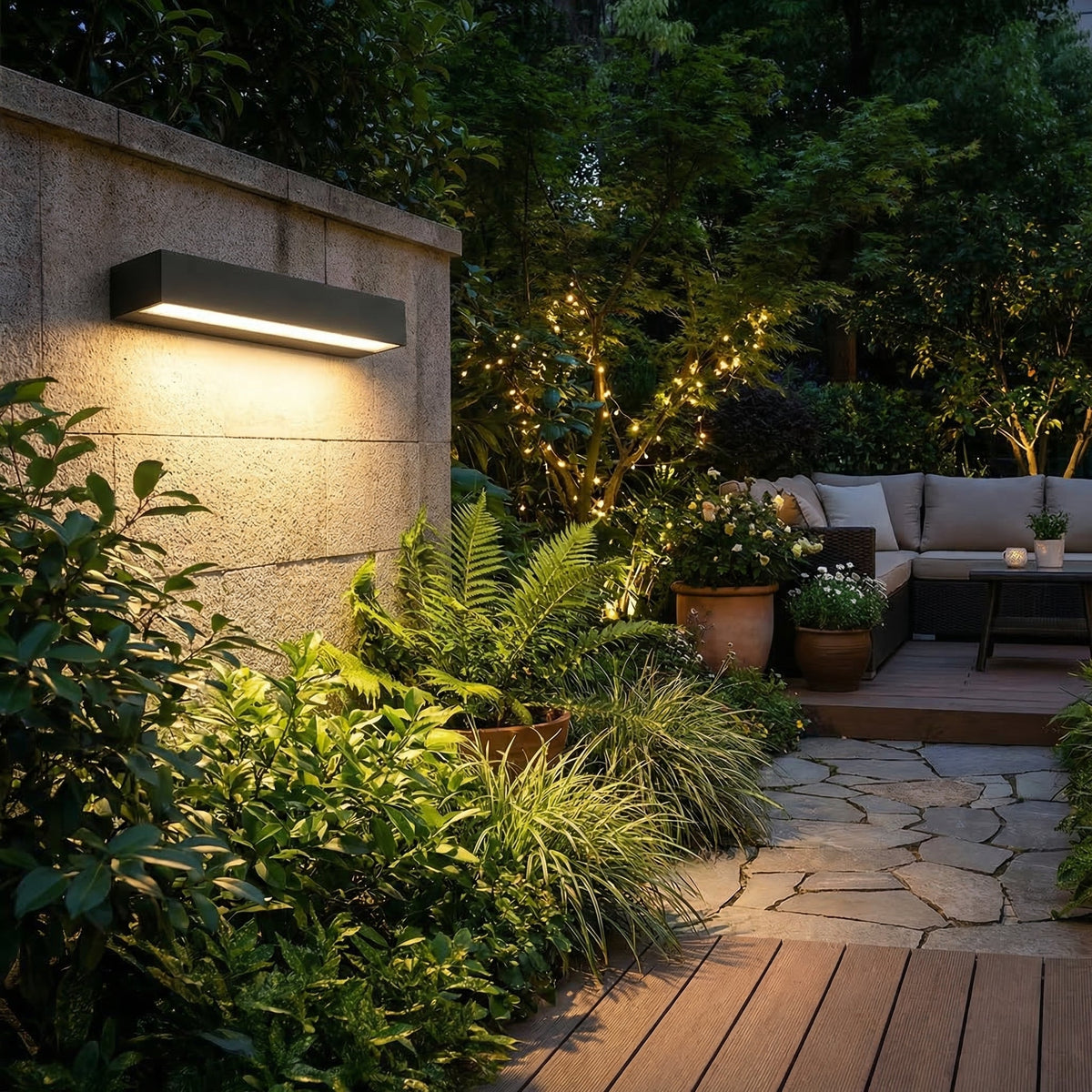 Modern Linear LED Wall Light 18W 1