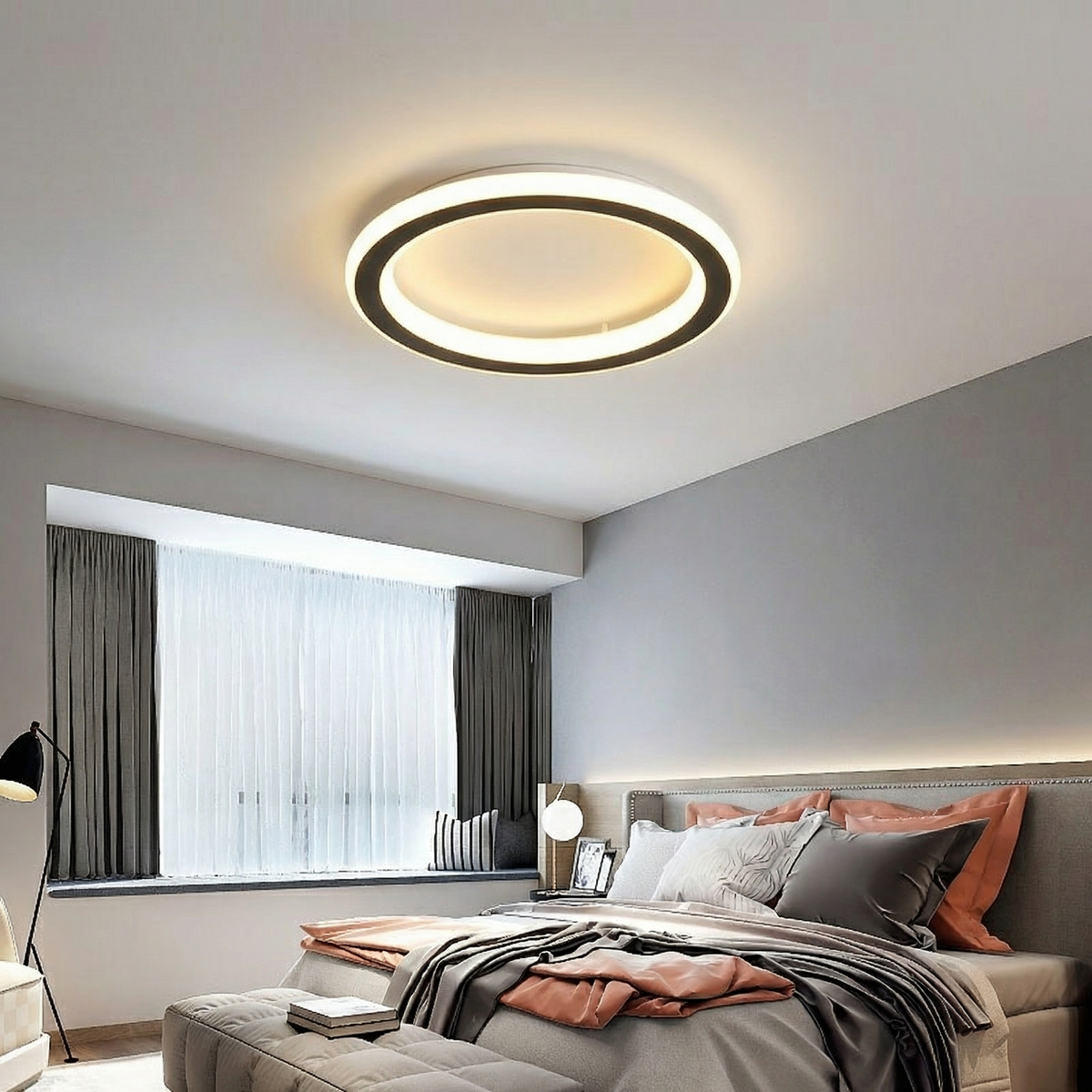 Modern Minimalist Flush Mount Lamp 3