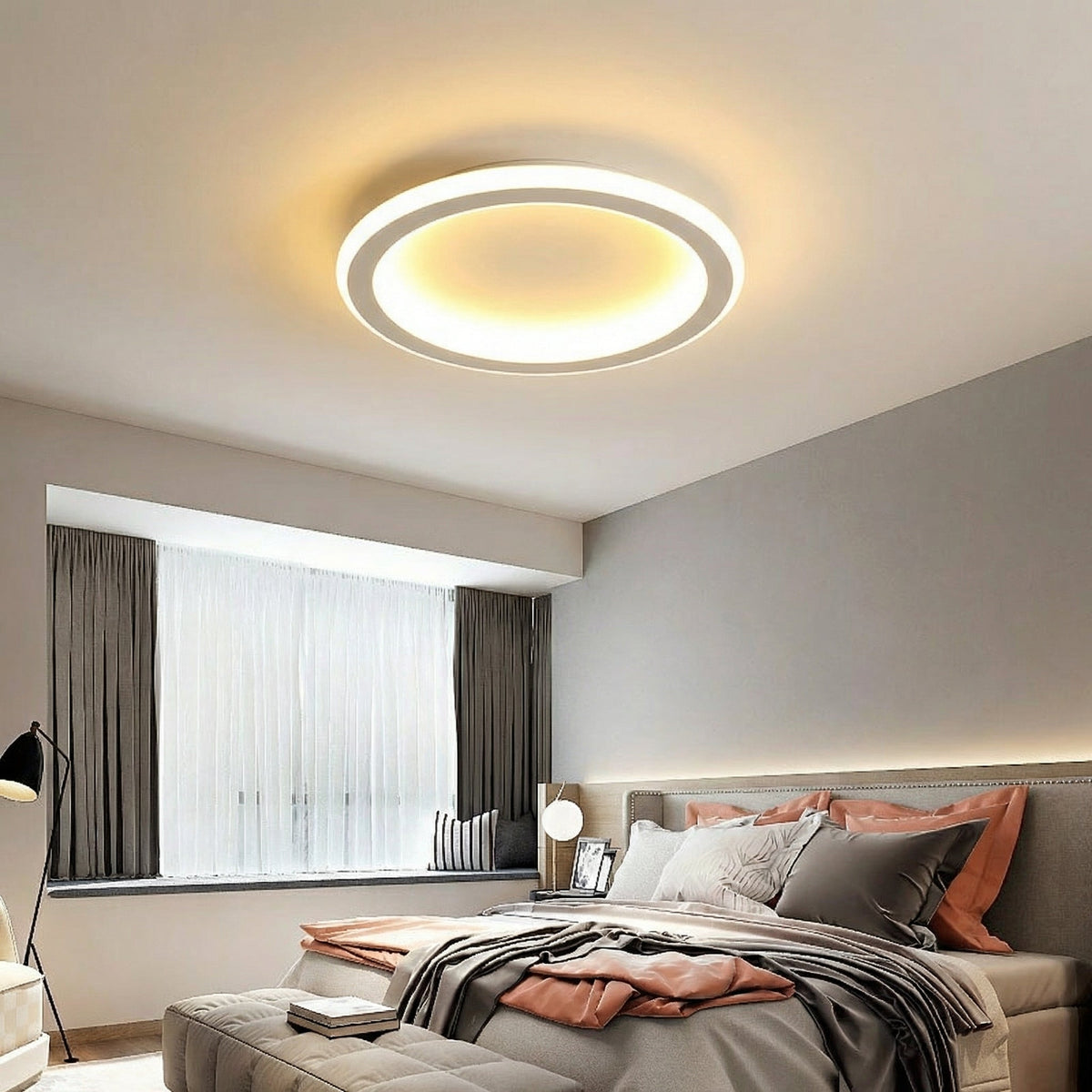 Modern Minimalist Flush Mount Lamp 4