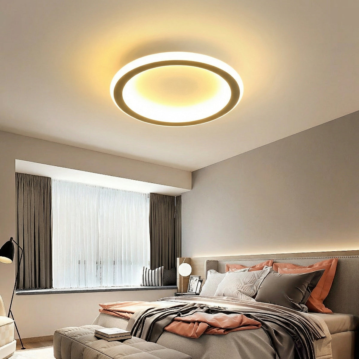Modern Minimalist Flush Mount Lamp 5