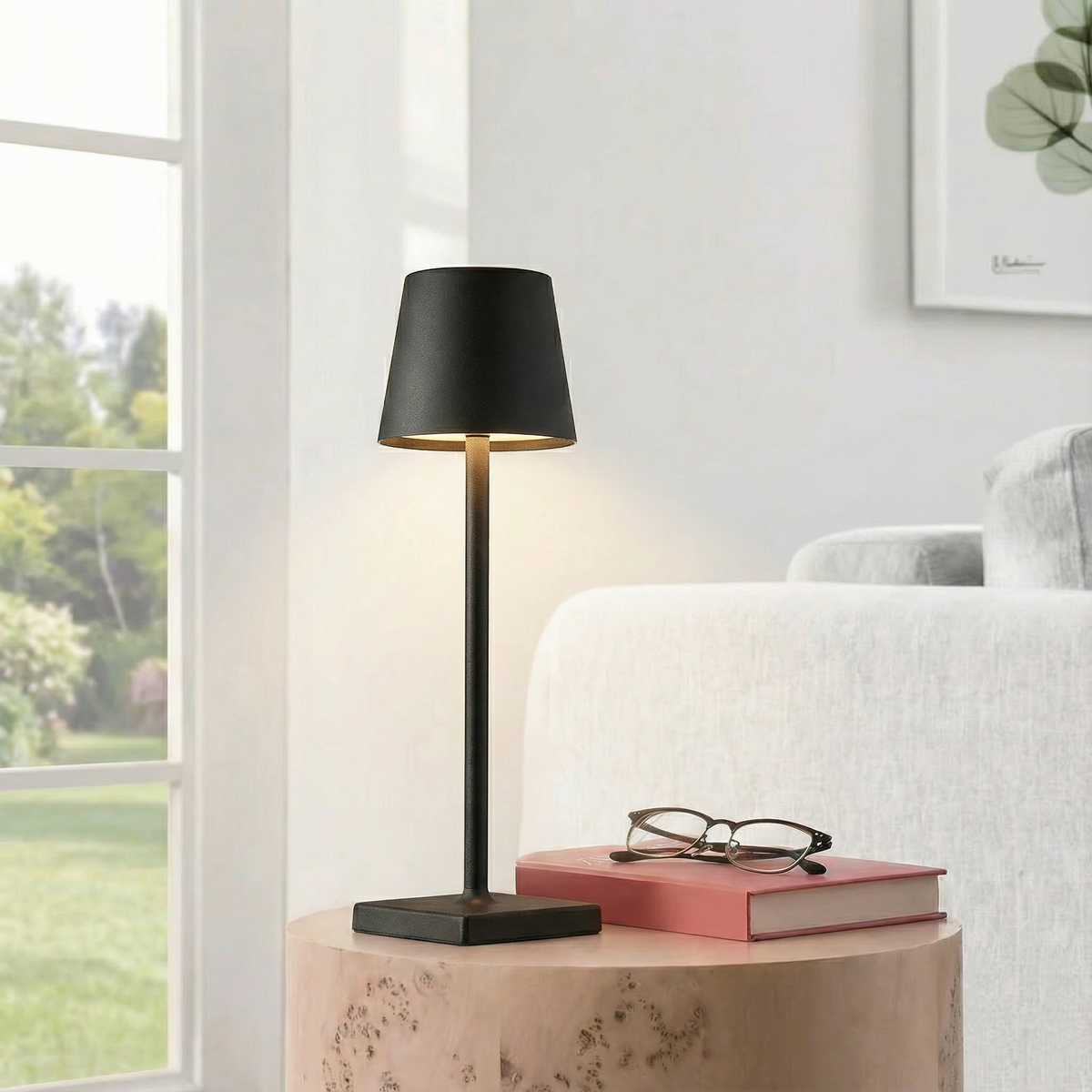 Modern Touch Dimmable Rechargeable LED Table Lamp 1