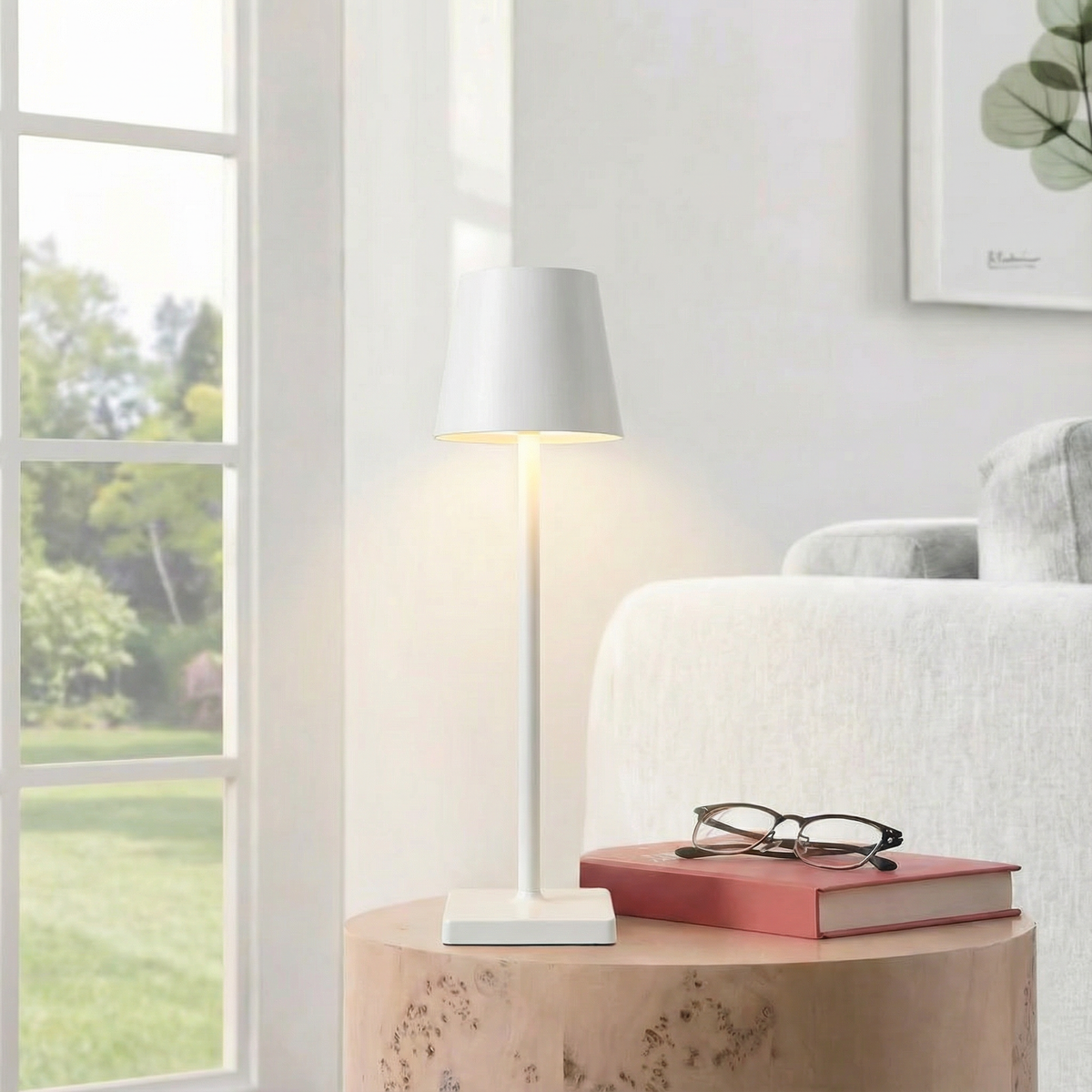 Modern Touch Dimmable Rechargeable LED Table Lamp 3