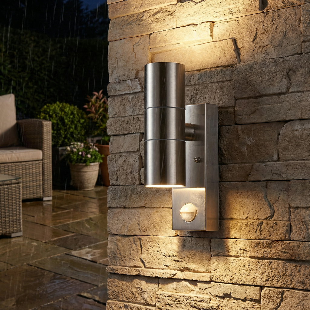 MotionSense PIR Outdoor Wall Lamp 1
