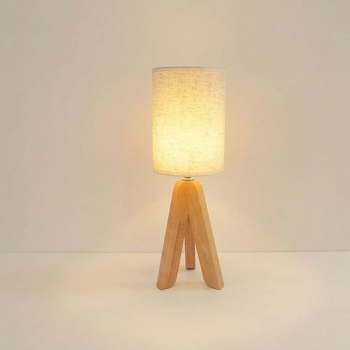 Nordic Cylindrical Fabric Table Lamp 0