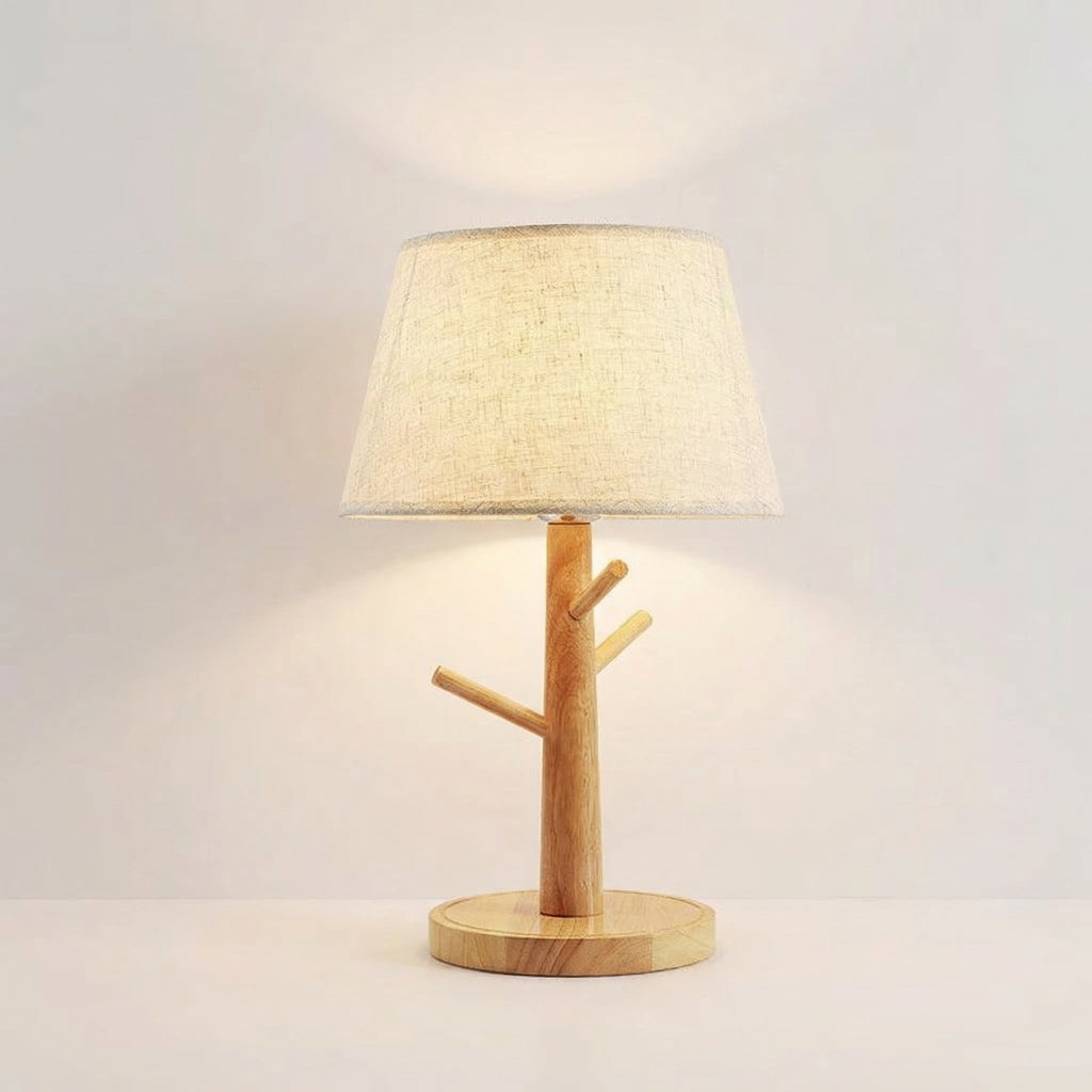 Nordic Tree Style Wooden Table Lamp 0