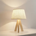 Nordic Tripod Wooden Table Lamp 0