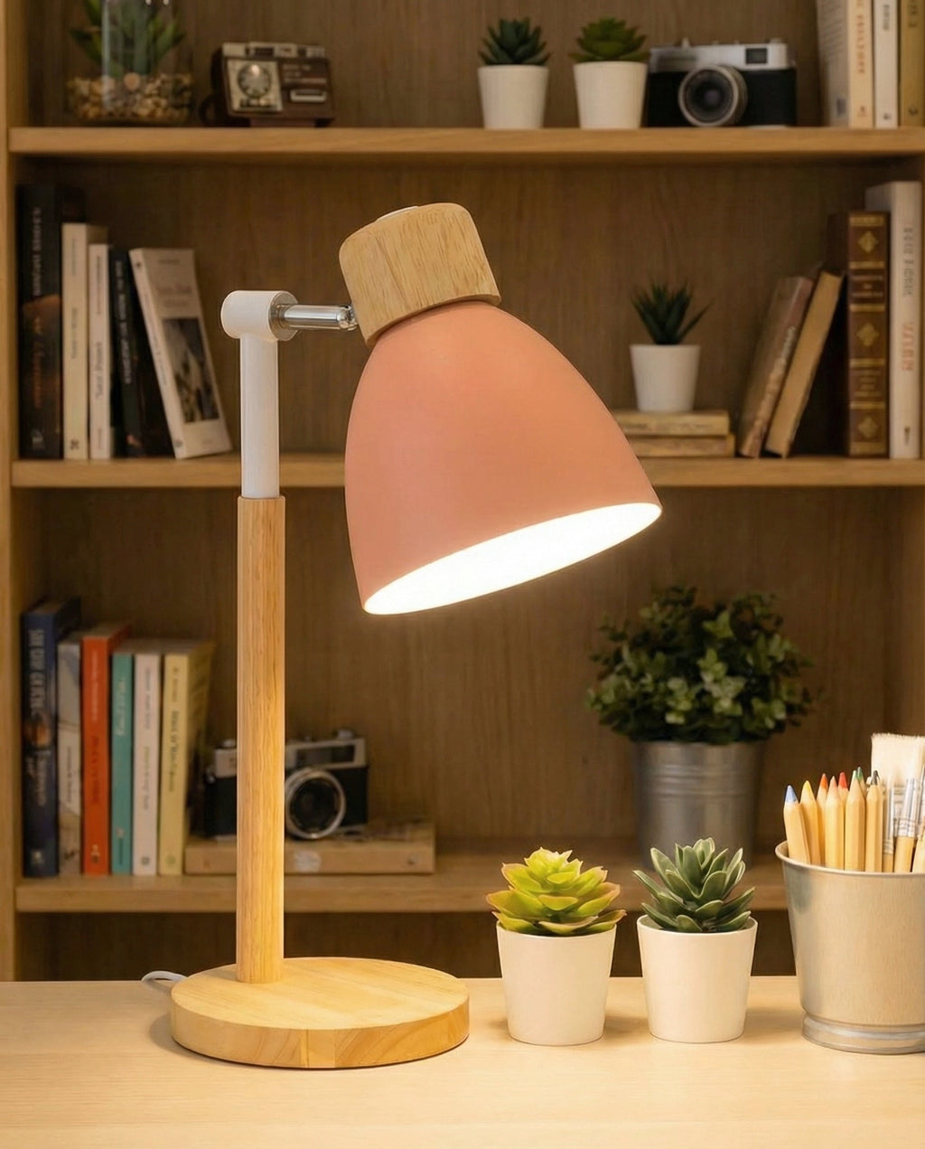 Nordic Wooden Table Lamp 2