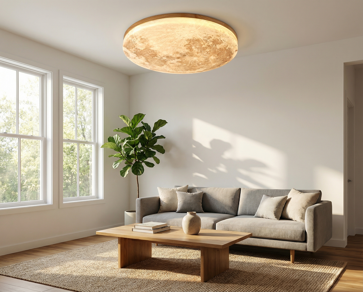 Oriental Moon LED Ceiling Light 26CM 3