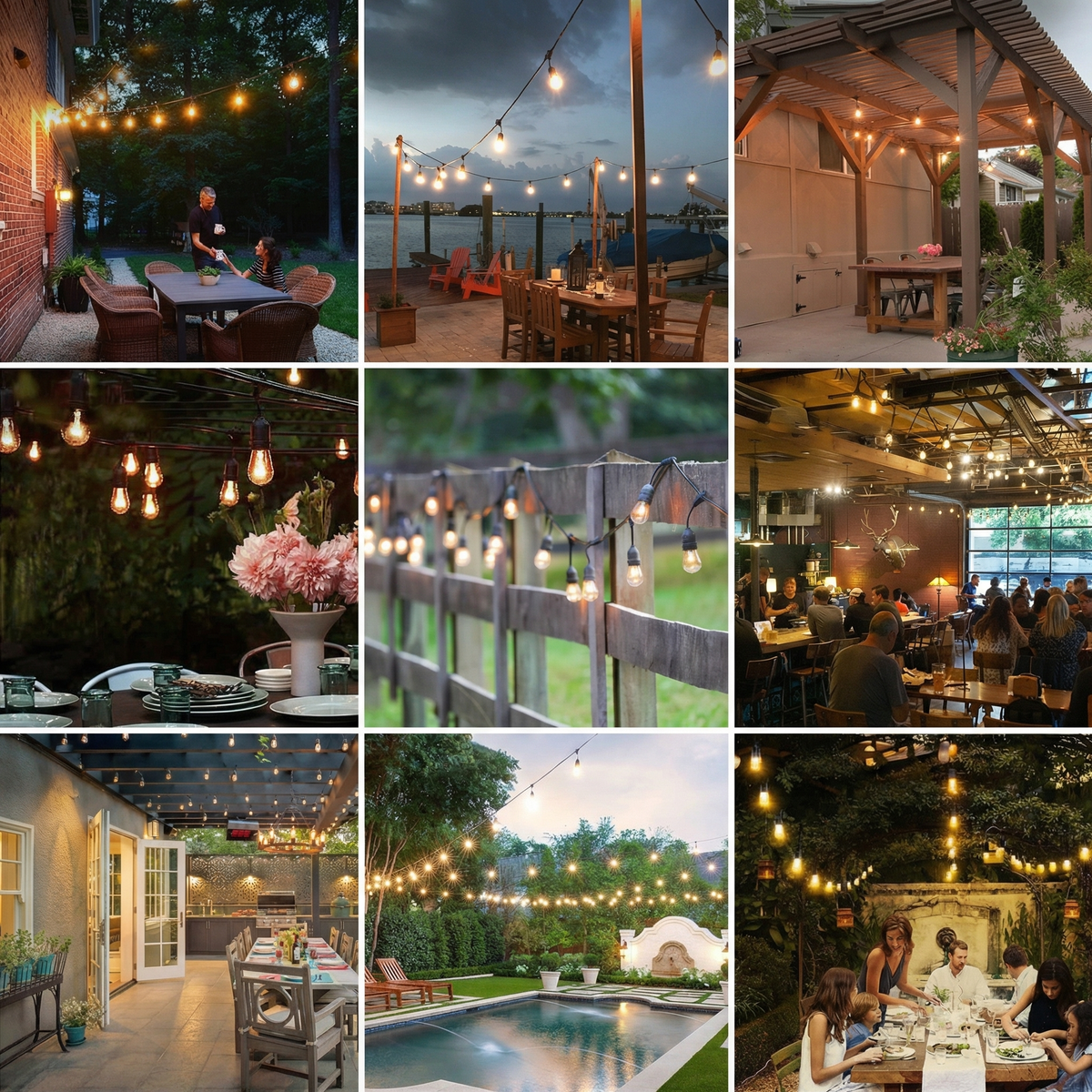 Outdoor Waterproof String Lights 10M 3