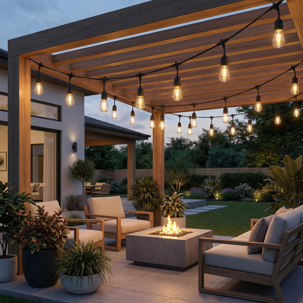 Outdoor Waterproof String Lights 10M 4