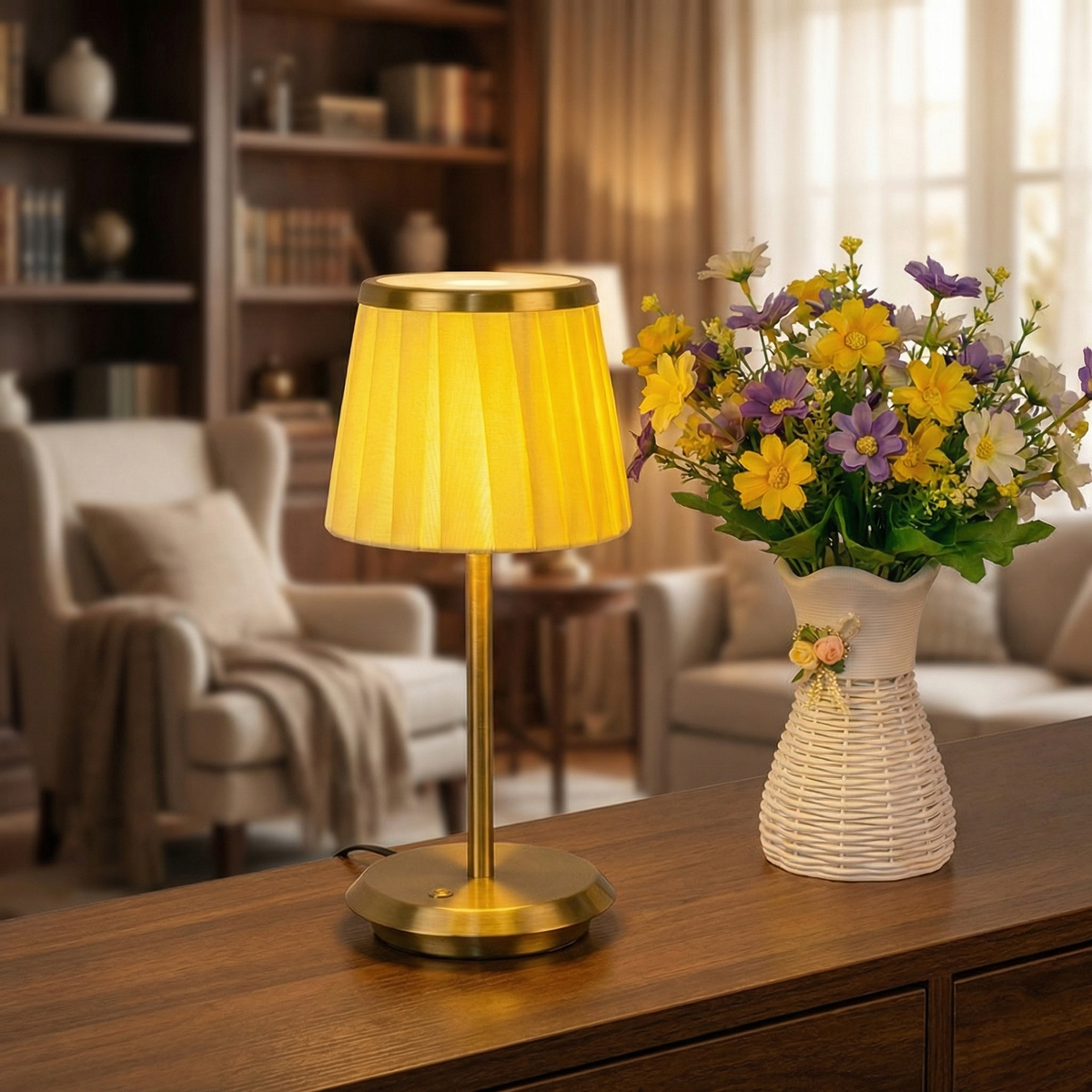 Rechargeable LED Bedside Lamp 1
