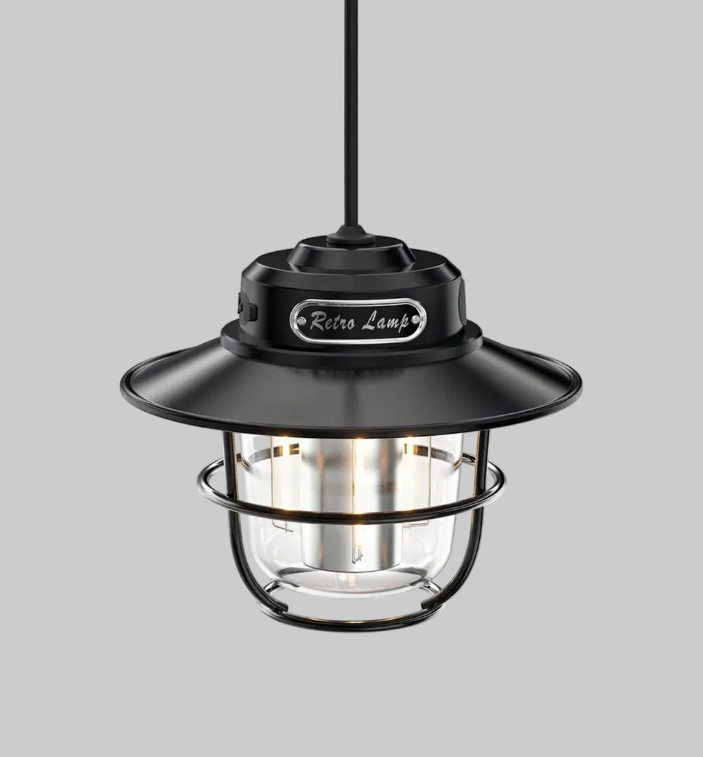 Rechargeable Retro Camping Lantern 0