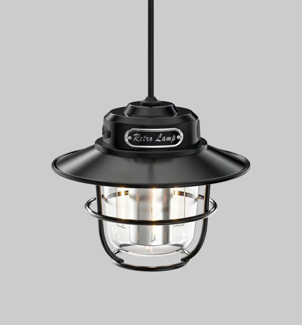 Rechargeable Retro Camping Lantern 0