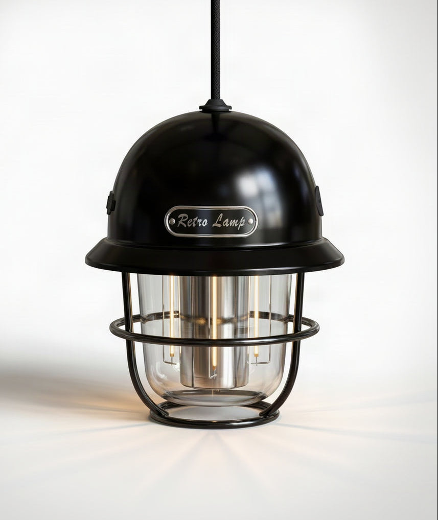 Rechargeable Vintage Camping Lantern 0