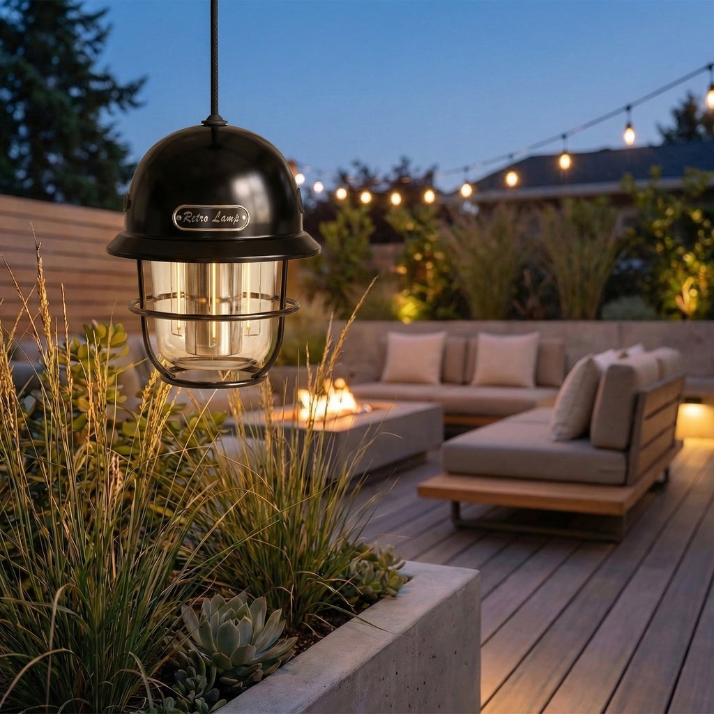 Rechargeable Vintage Camping Lantern 2