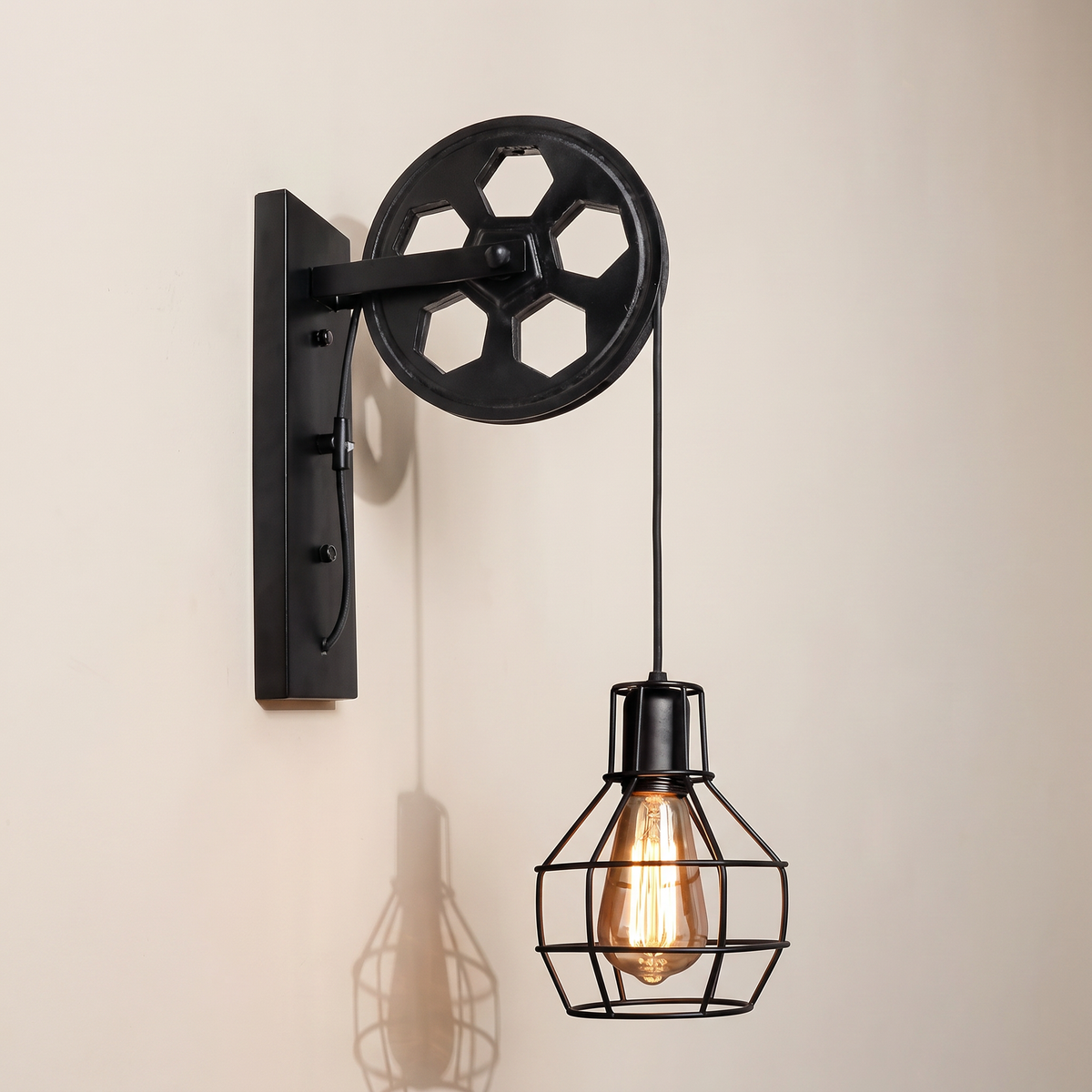Retro Industrial Wall Light 0