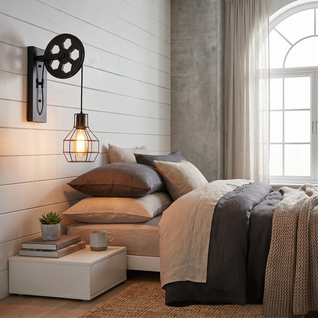 Retro Industrial Wall Light 1