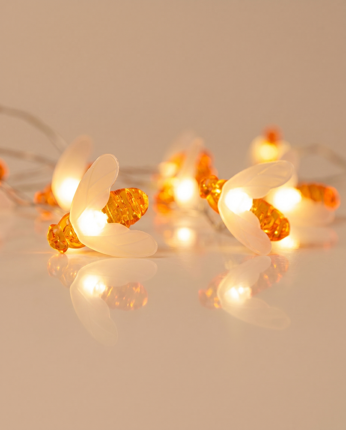 Solar Bee String Lights 0