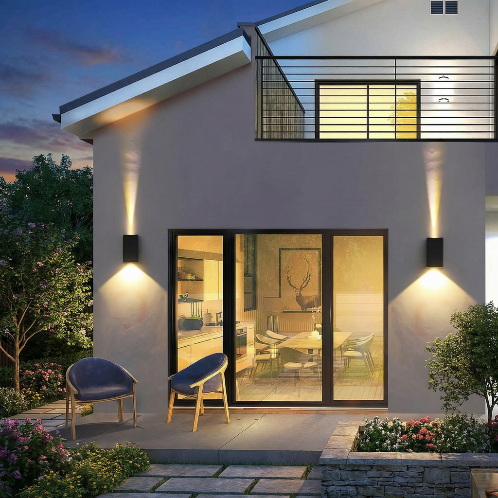Solar LED Outdoor Wall Light 1