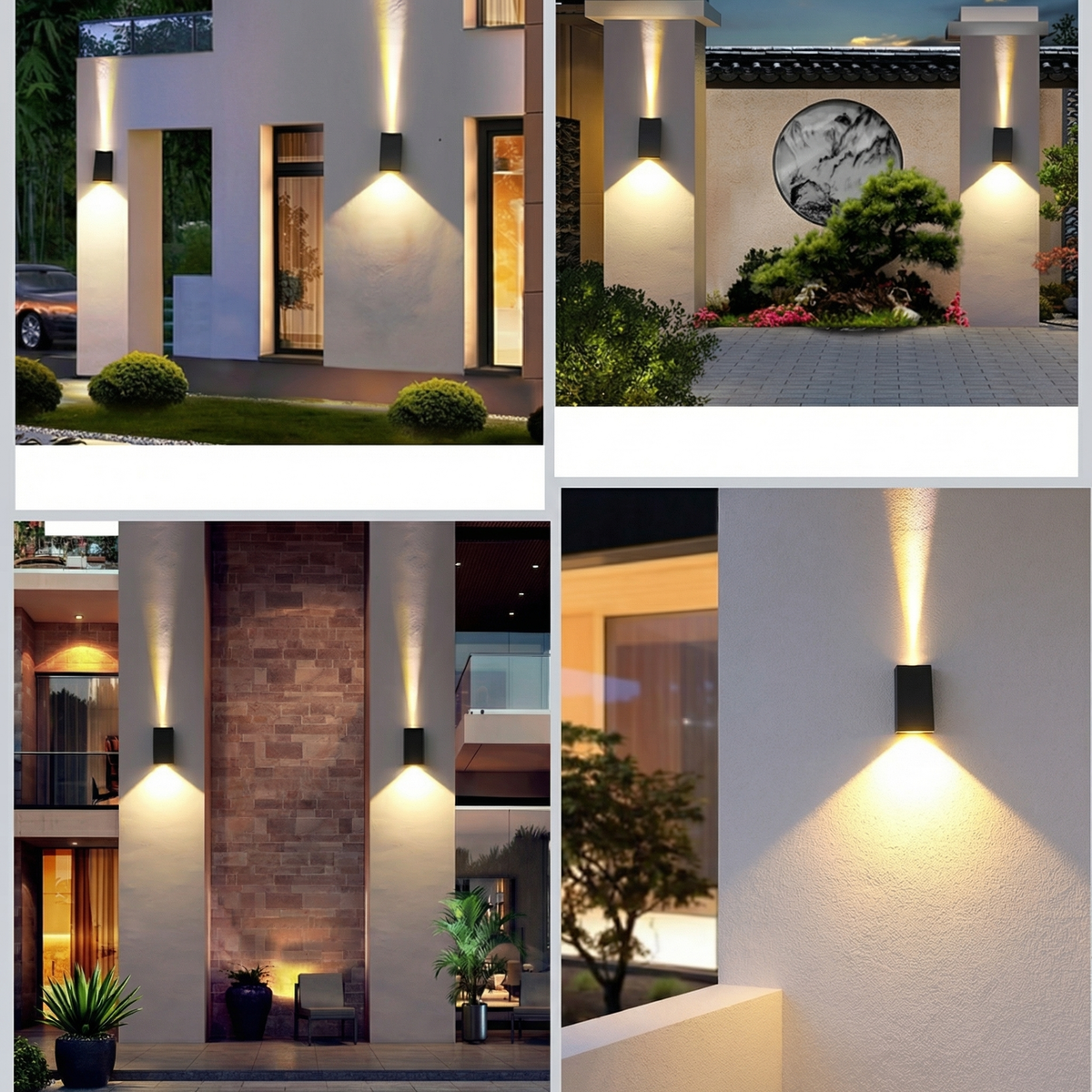 Solar LED Outdoor Wall Light 2