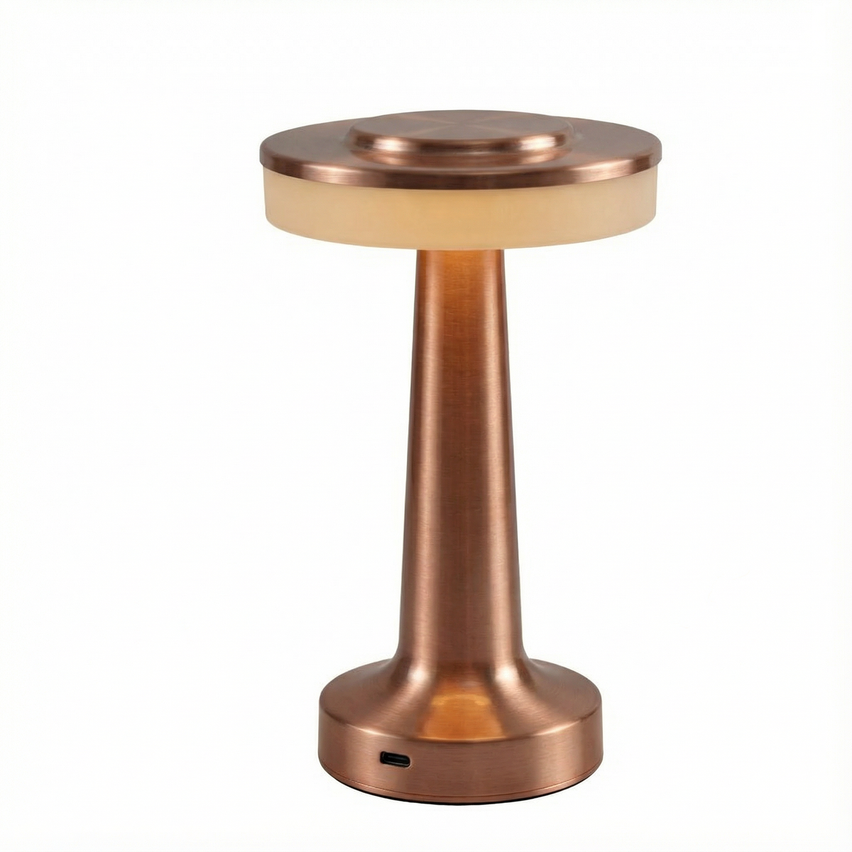 Touch-Control Rechargeable LED Table Lamp with Metal Body 4