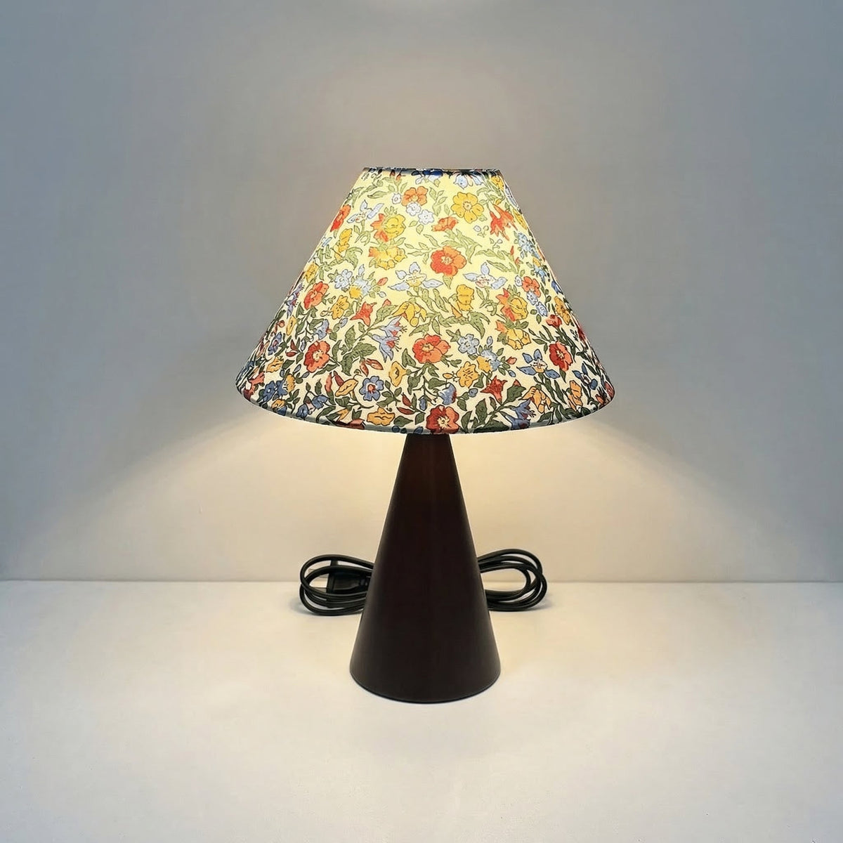 Vintage Fabric Table Lamp 2